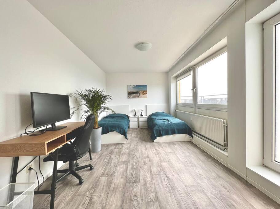 Maisonette Penthouse Laatzen - 5 Min To Messe Hannover Exteriör bild